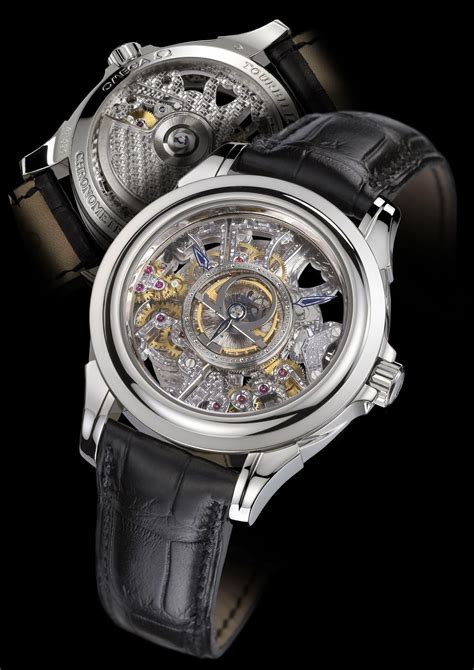 omega central tourbillon replica|omega tourbillon for sale.